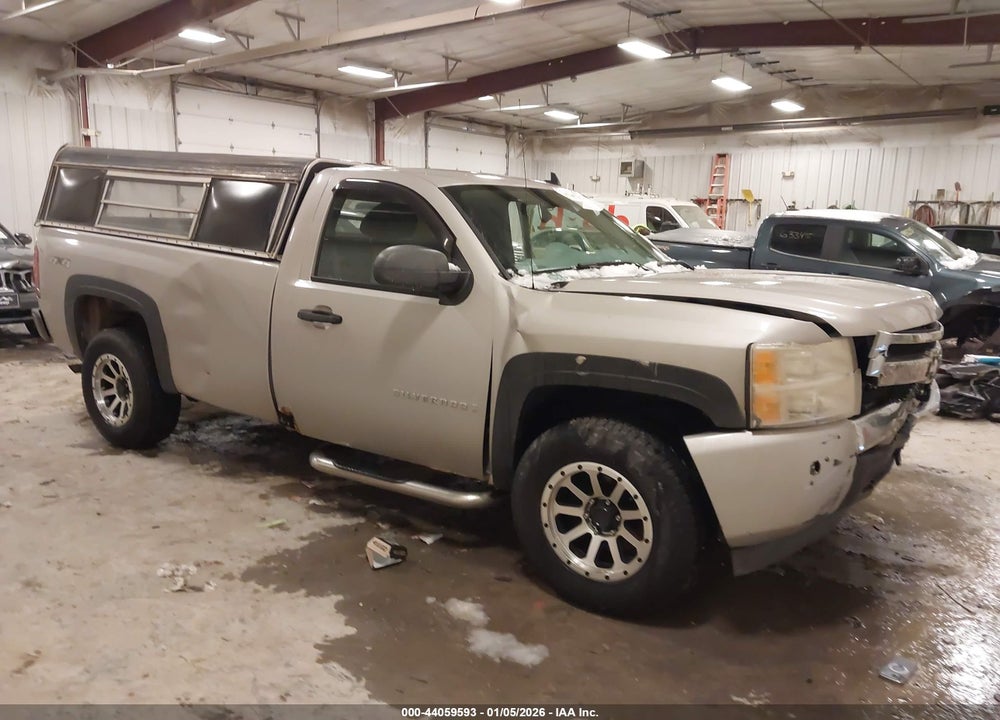 2008 CHEVROLET SILVERADO 1500 WORK TRUCK VIN: 1GCEK14C18E118356