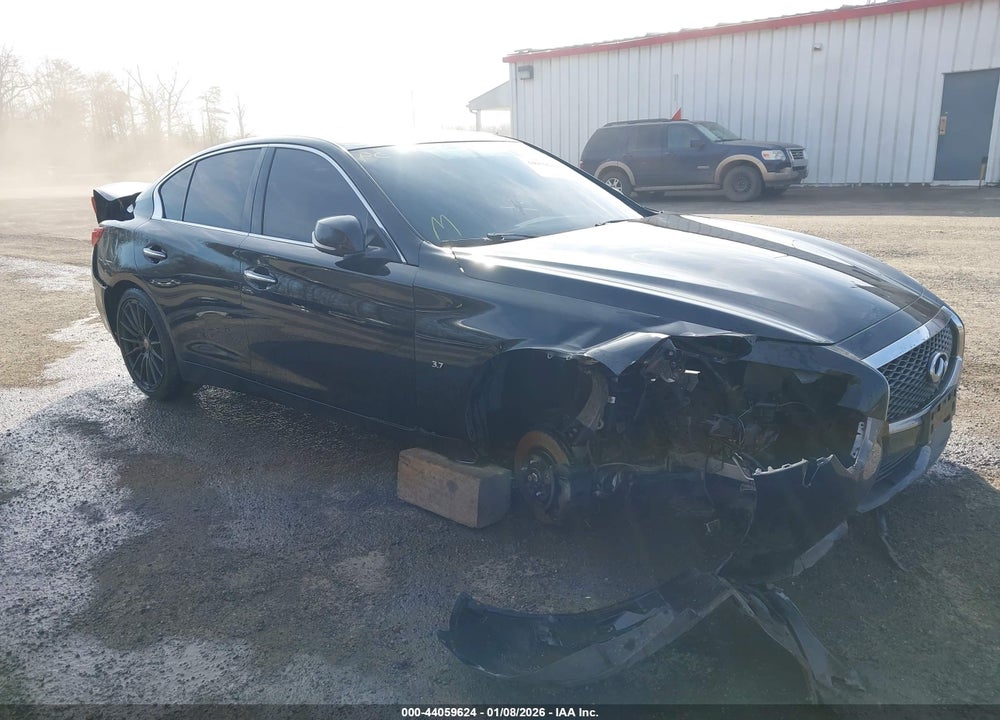 2015 INFINITI Q50 PREMIUM VIN: JN1BV7ARXFM407814