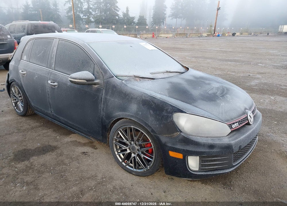 2012 VOLKSWAGEN GTI 4-DOOR VIN: WVWGD7AJ2CW320750