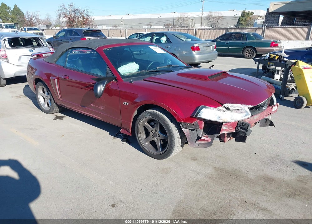 2003 FORD MUSTANG GT VIN: 1FAFP45X33F369851