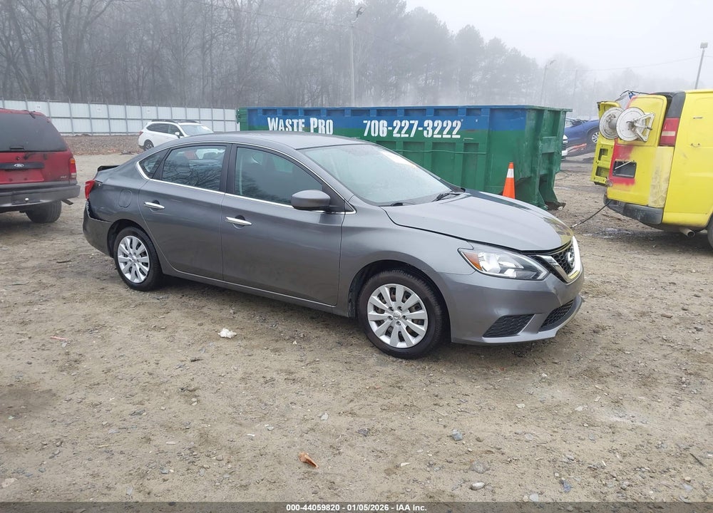 2019 NISSAN SENTRA S VIN: 3N1AB7AP0KY244987