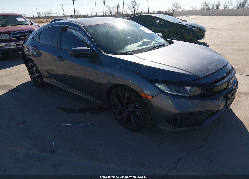 2019 HONDA CIVIC SPORT VIN: 19XFC2F8XKE038193