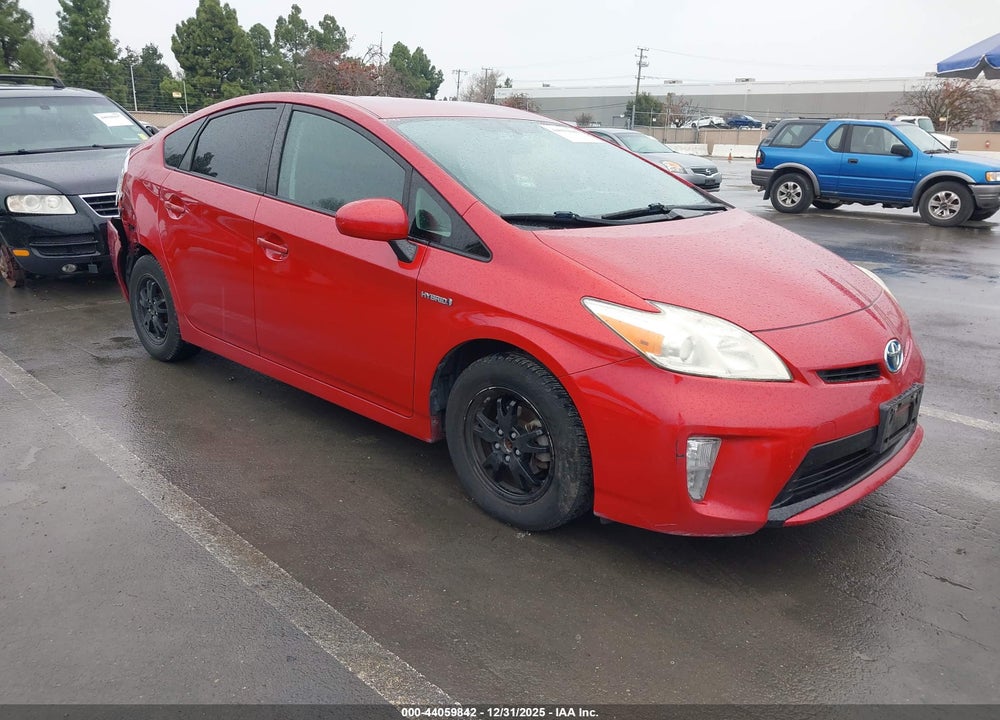 2013 TOYOTA PRIUS THREE VIN: JTDKN3DU9D0341783