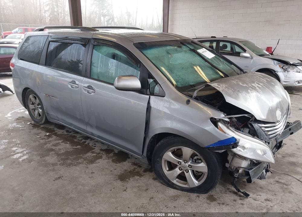 2013 TOYOTA SIENNA LE V6 8 PASSENGER VIN: 5TDKK3DC5DS355757