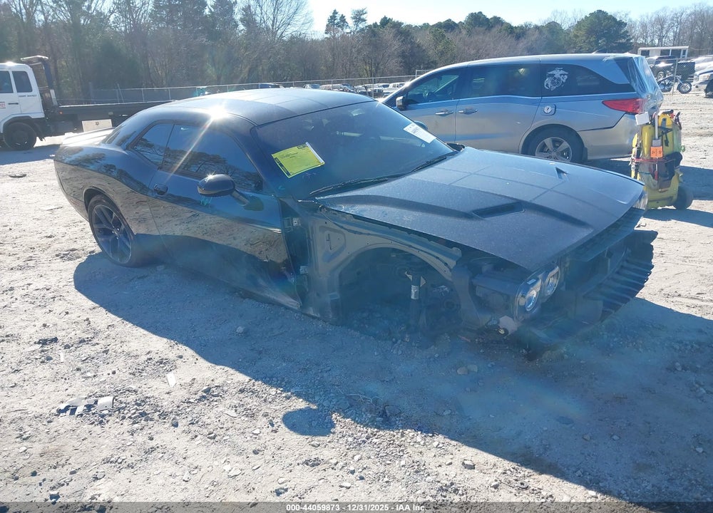 2022 DODGE CHALLENGER SXT VIN: 2C3CDZAG7NH151930
