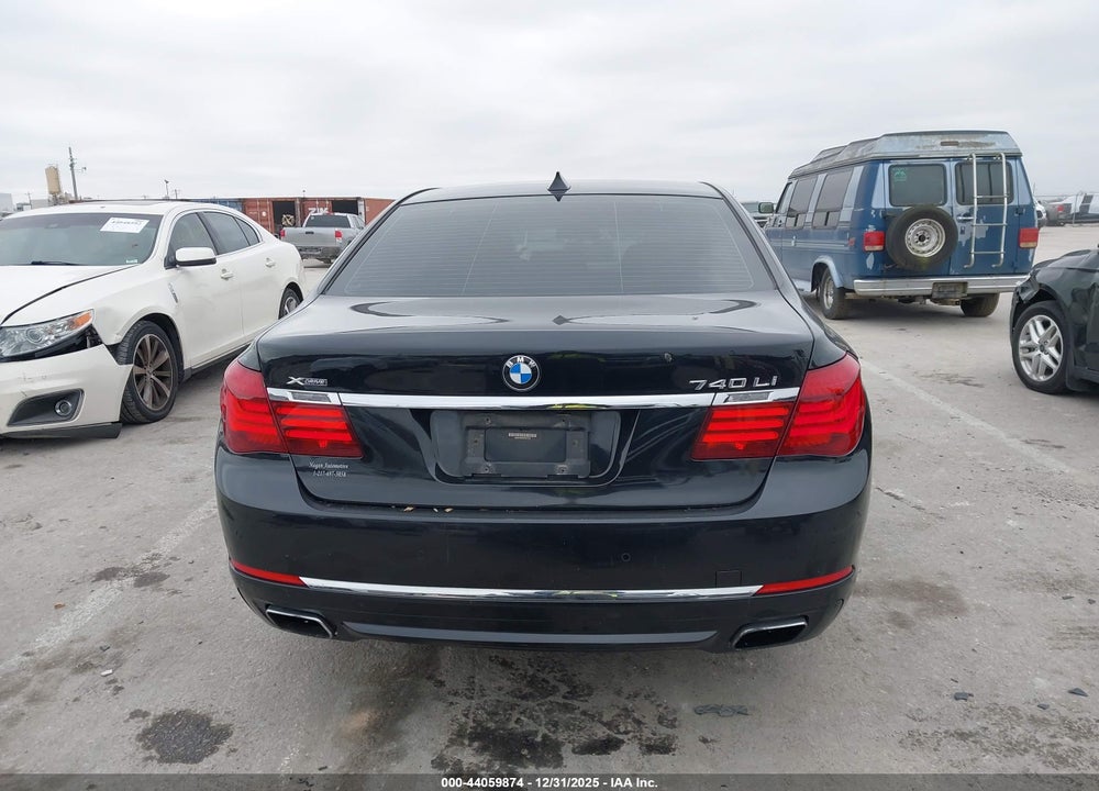 2015 BMW 740LI XDRIVE VIN: WBAYF4C54FD874107