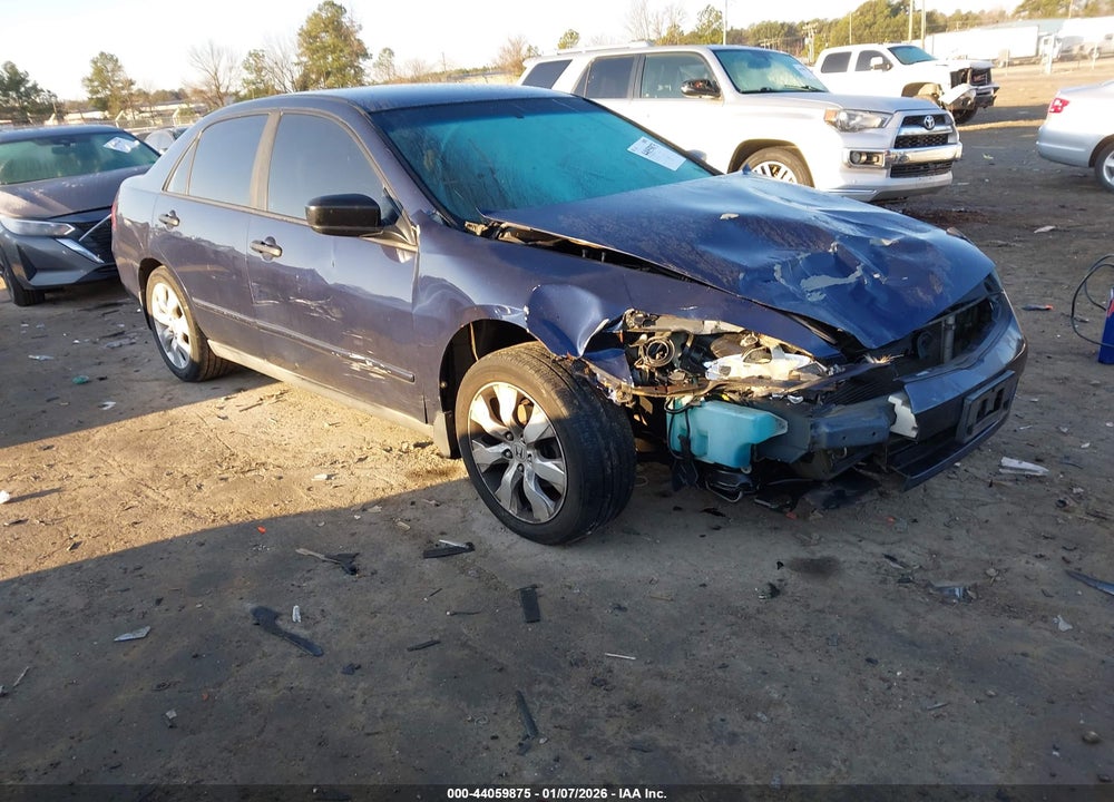2007 HONDA ACCORD 2.4 VP VIN: 1HGCM56167A037624