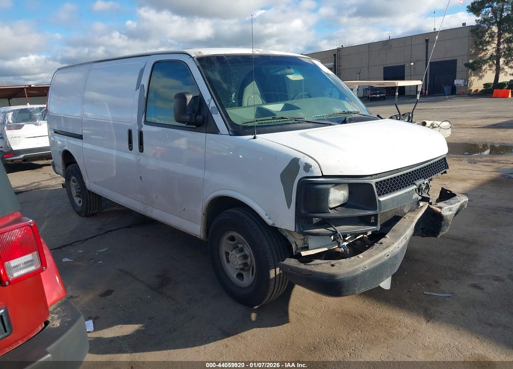 2007 CHEVROLET EXPRESS WORK VAN VIN: 1GCGG25V071189392