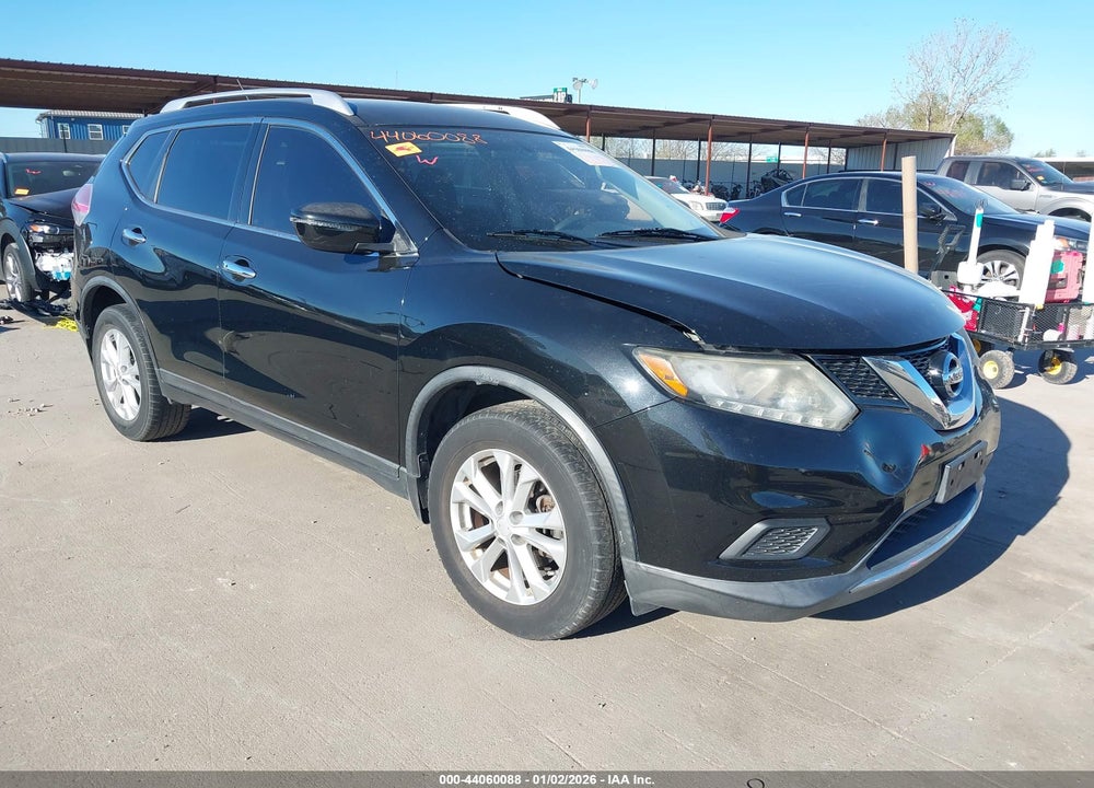 2016 NISSAN ROGUE SV VIN: KNMAT2MV0GP639123