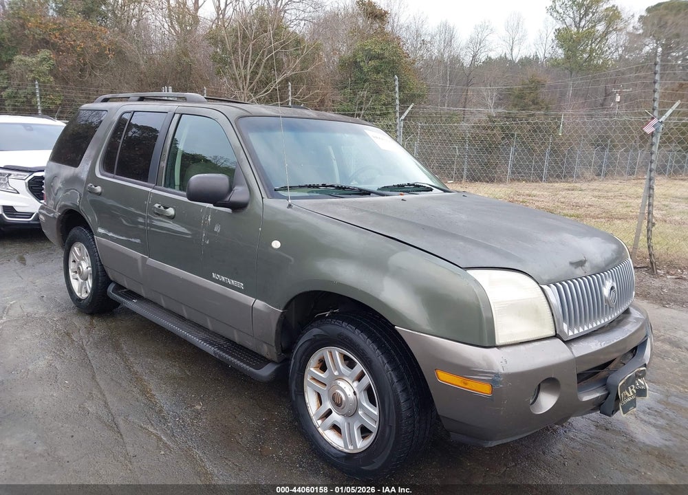 2002 MERCURY MOUNTAINEER VIN: 4M2ZU86E22ZJ25457