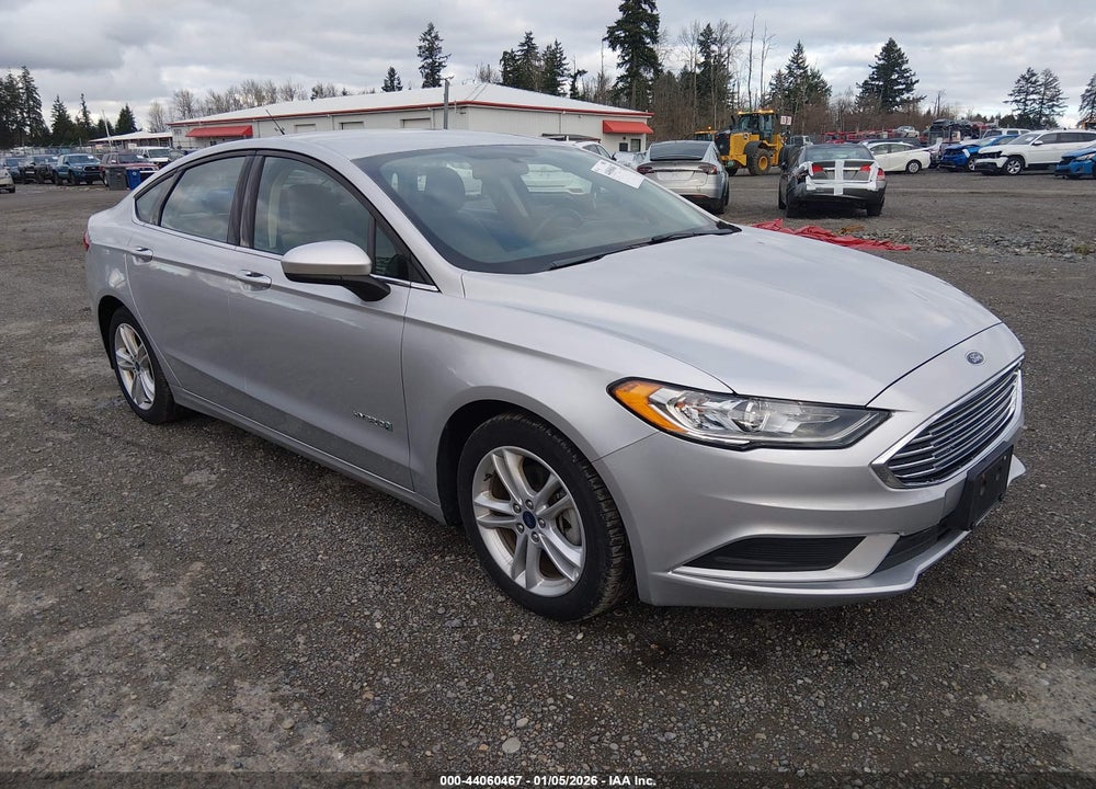 2018 FORD FUSION HYBRID S VIN: 3FA6P0UU3JR261696