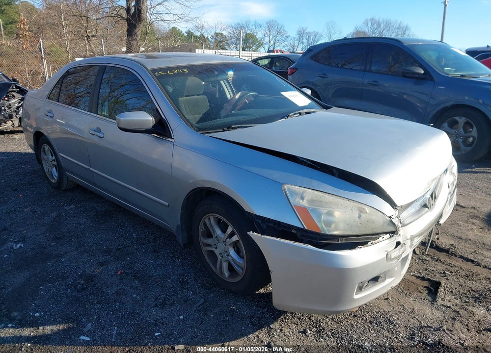 2007 HONDA ACCORD 2.4 EX VIN: 1HGCM56767A065623