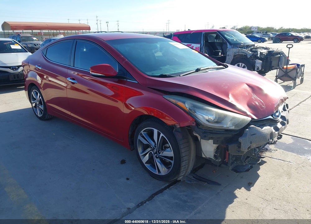 2016 HYUNDAI ELANTRA LIMITED VIN: KMHDH4AE5GU599262