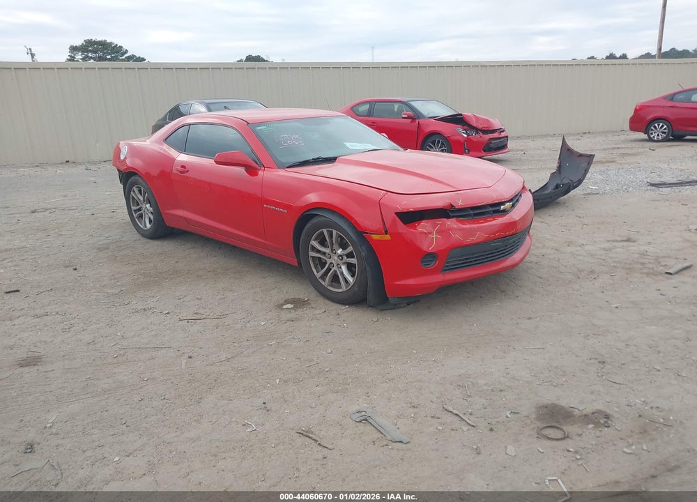 2015 CHEVROLET CAMARO 2LS VIN: 2G1FB1E37F9220188