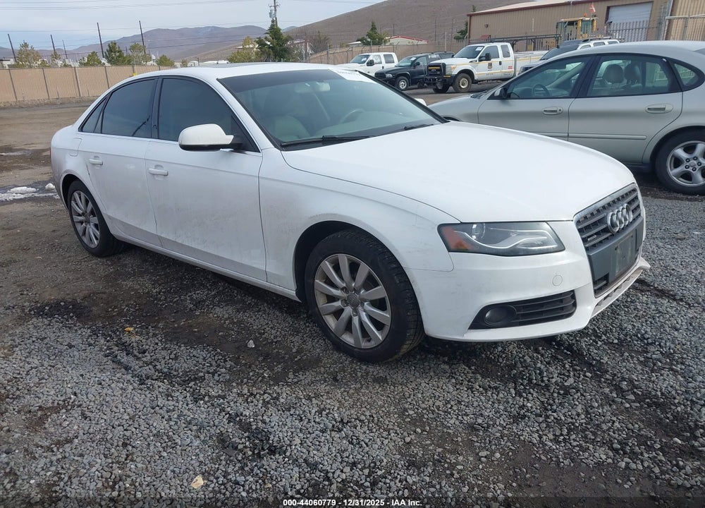 2012 AUDI A4 2.0T PREMIUM VIN: WAUBFAFL8CN015378