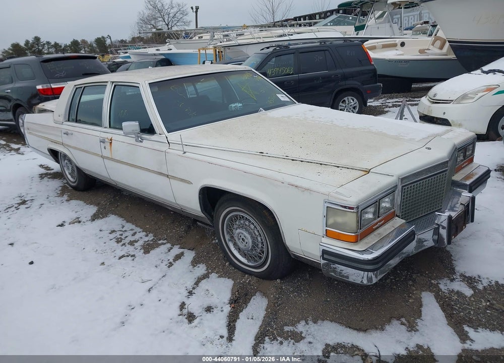 1987 CADILLAC BROUGHAM VIN: 1G6DW51Y4H9747550