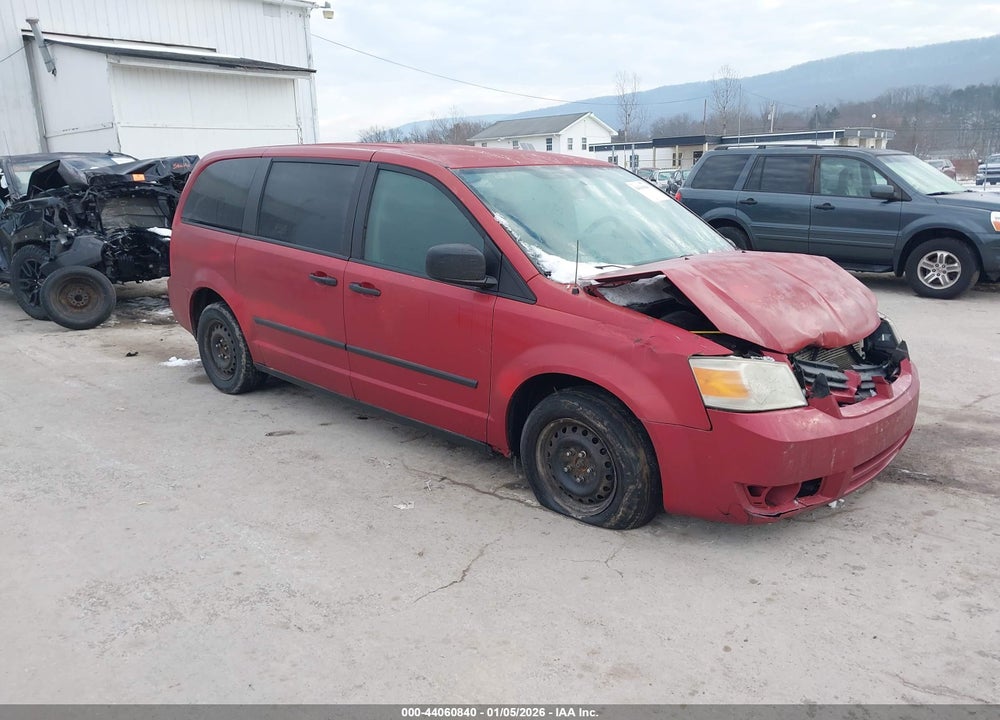 2008 DODGE GRAND CARAVAN SE VIN: 1D8HN44H08B113699