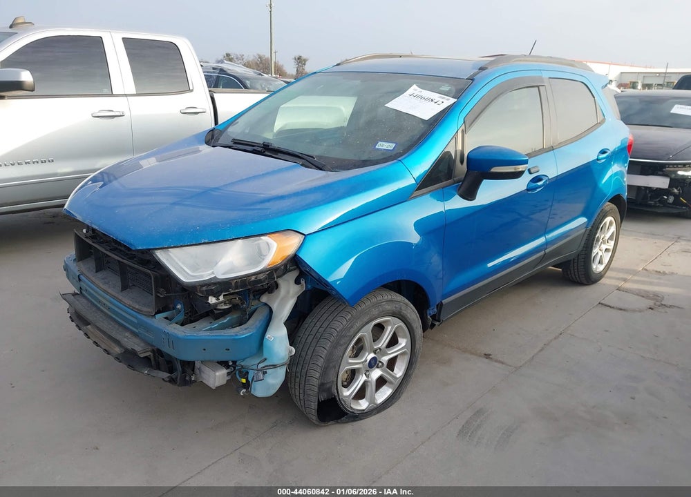 2018 FORD ECOSPORT SE VIN: MAJ3P1TE9JC221205