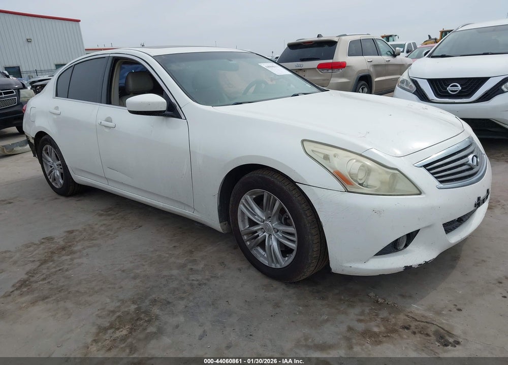 2012 INFINITI G37 JOURNEY VIN: JN1CV6AP5CM625250