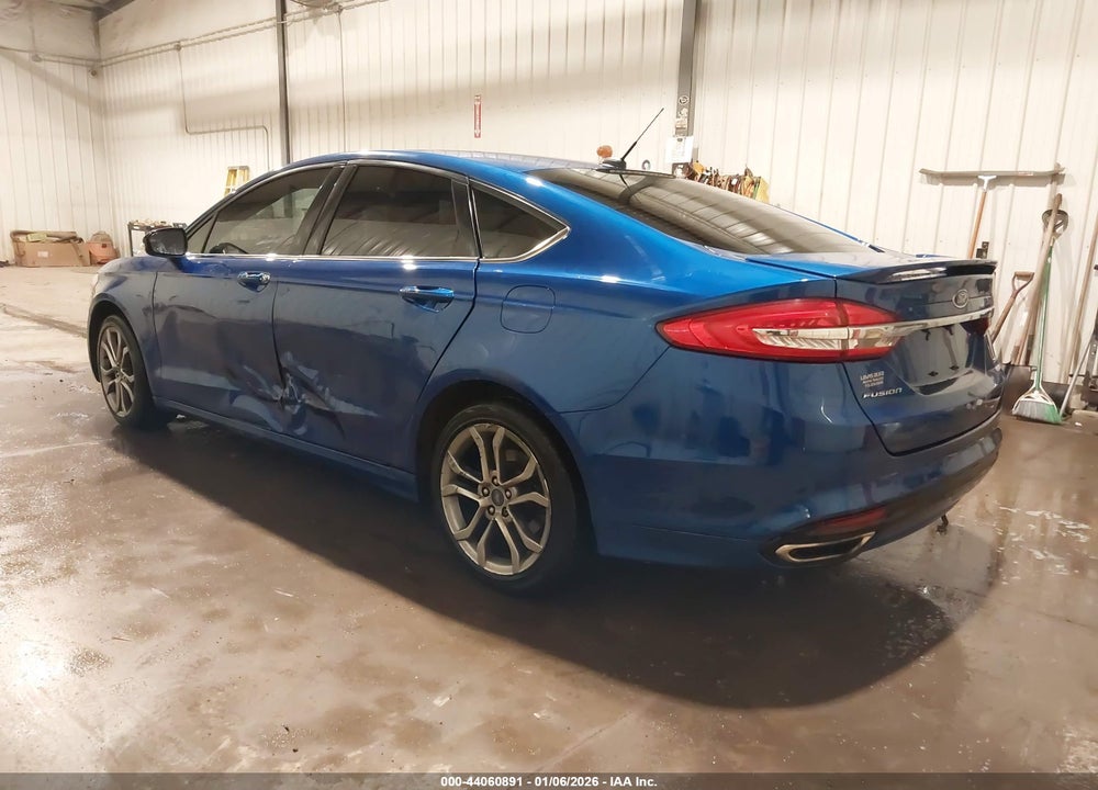 2017 FORD FUSION SE VIN: 3FA6P0H96HR207034