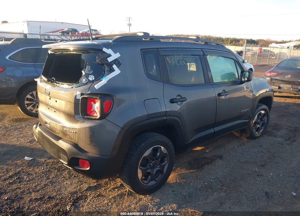 2018 JEEP RENEGADE SPORT 4X4 VIN: ZACCJBAB0JPG63909
