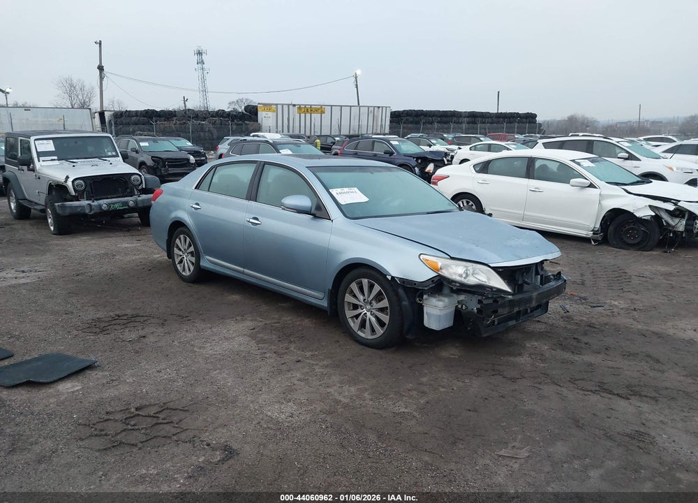 2011 TOYOTA AVALON LIMITED VIN: 4T1BK3DB9BU414966