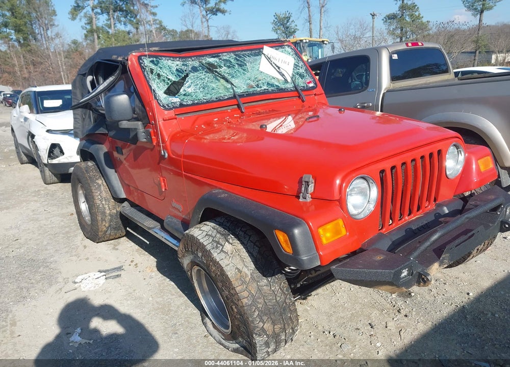 2006 JEEP WRANGLER SE VIN: 1J4FA29S86P700057