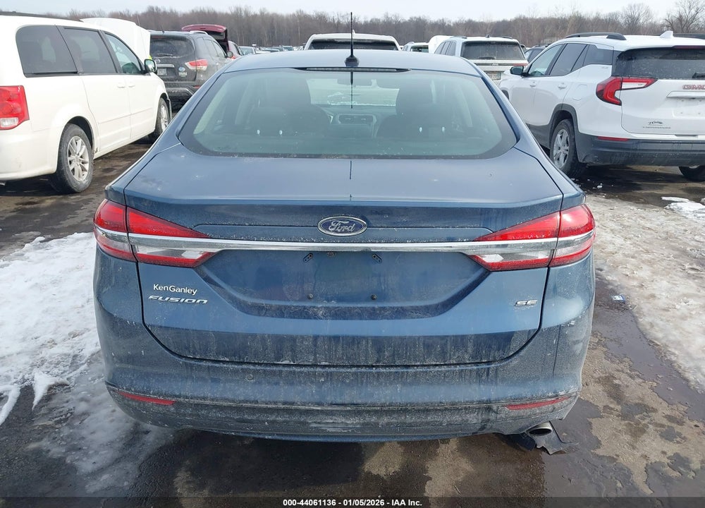 2018 FORD FUSION SE VIN: 3FA6P0H72JR184890