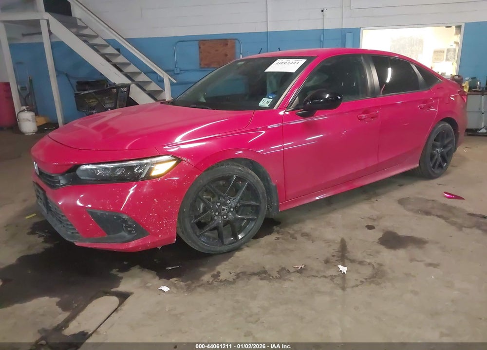 2022 HONDA CIVIC SPORT VIN: 2HGFE2F51NH543842