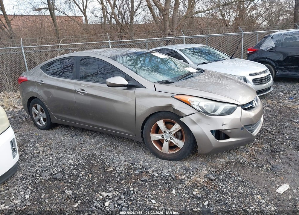 2013 HYUNDAI ELANTRA GLS VIN: 5NPDH4AE9DH294986