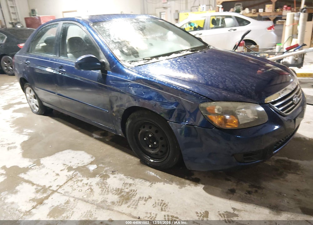2009 KIA SPECTRA EX VIN: KNAFE221X95636371