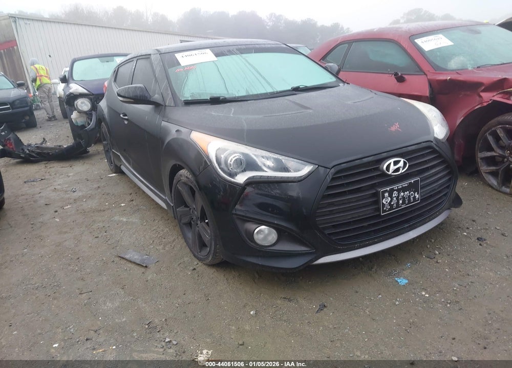 2015 HYUNDAI VELOSTER TURBO VIN: KMHTC6AE6FU232875