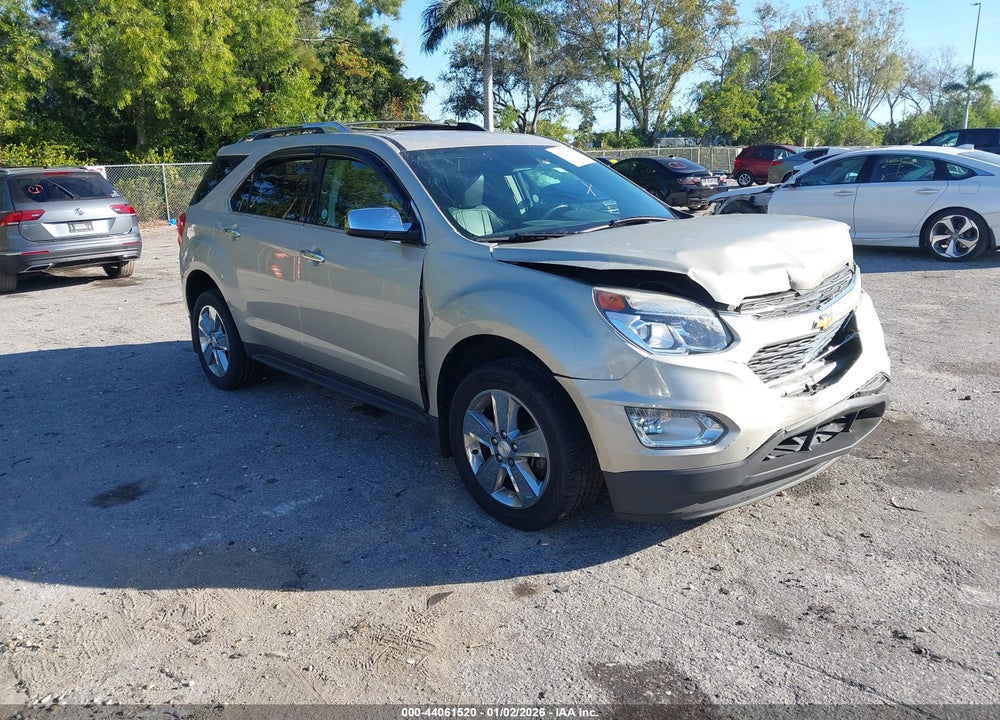 2016 CHEVROLET EQUINOX LTZ VIN: 2GNALDEK0G1141976