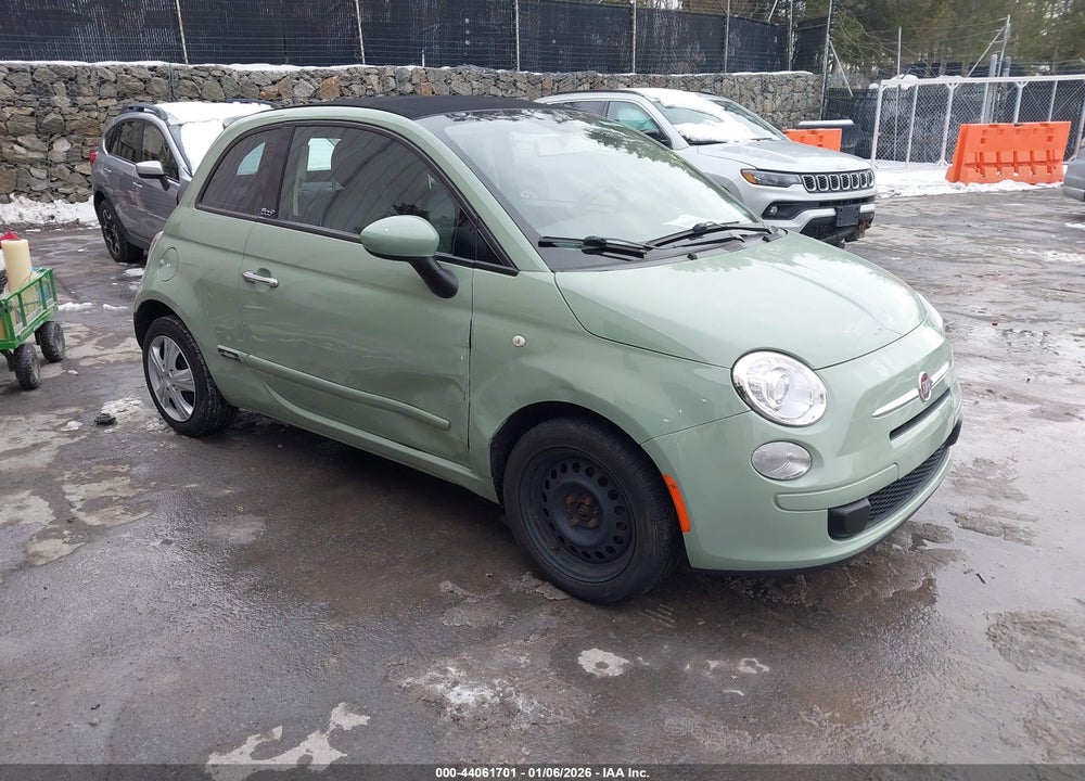 2012 FIAT 500C POP VIN: 3C3CFFDR3CT385931