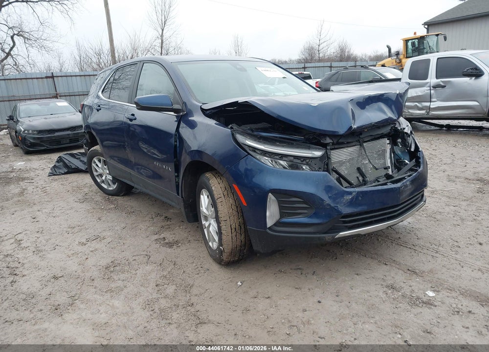 2022 CHEVROLET EQUINOX AWD LT VIN: 3GNAXUEV5NL273271