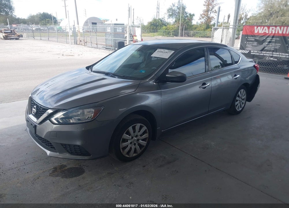 2017 NISSAN SENTRA SV VIN: 3N1AB7AP8HL718917