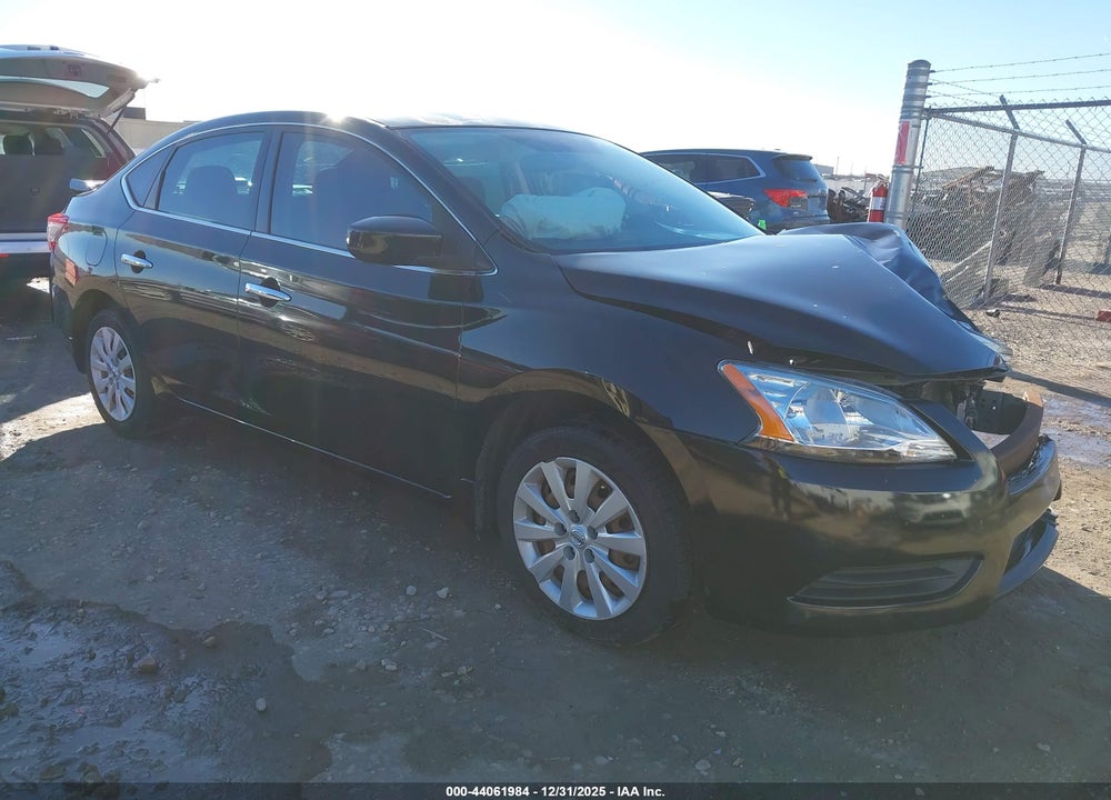 2015 NISSAN SENTRA S VIN: 3N1AB7AP5FY282334