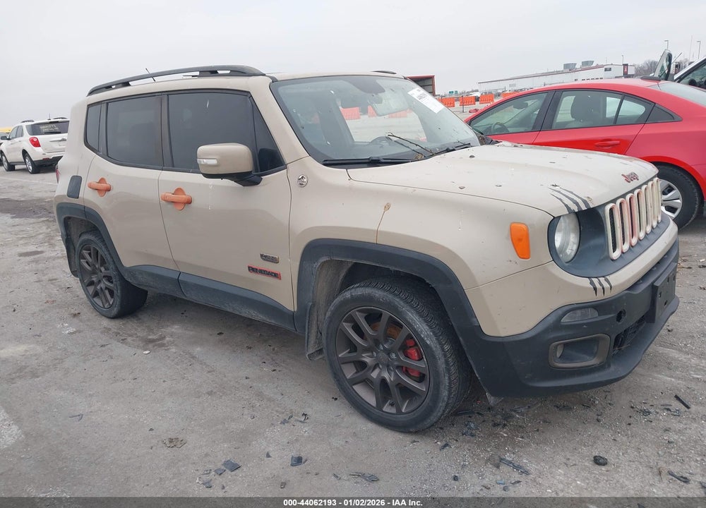 2016 JEEP RENEGADE 75TH ANNIVERSARY VIN: ZACCJBBW3GPD02605