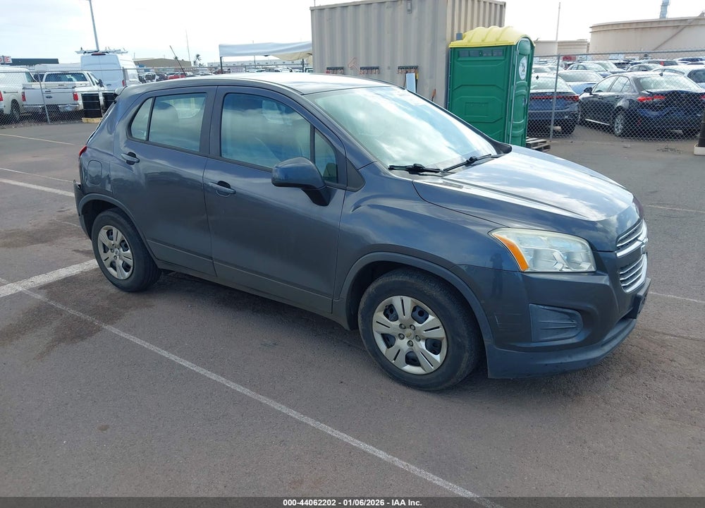 2016 CHEVROLET TRAX 1LS VIN: 3GNCJKSB1GL265843