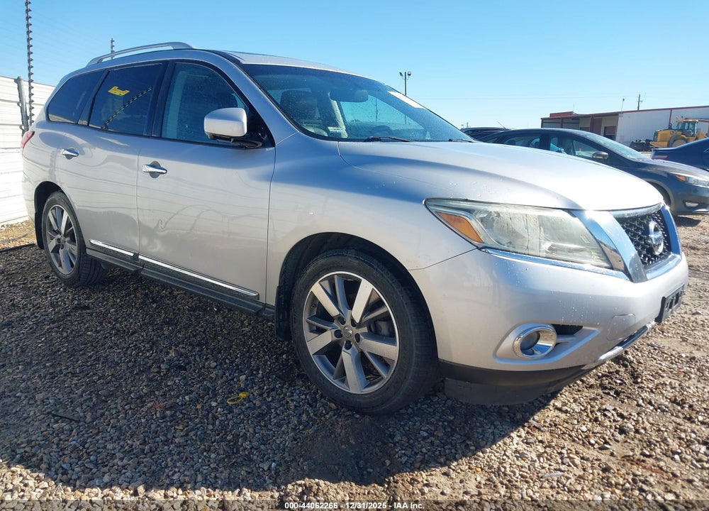 2014 NISSAN PATHFINDER PLATINUM VIN: 5N1AR2MN2EC684420