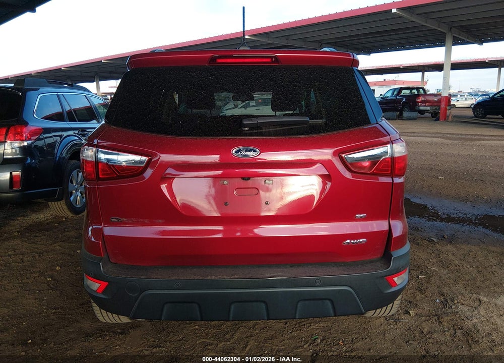 2020 FORD ECOSPORT SE VIN: MAJ6S3GL5LC370665