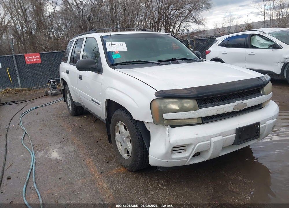 2002 CHEVROLET TRAILBLAZER LS VIN: 1GNDT13SX22403770