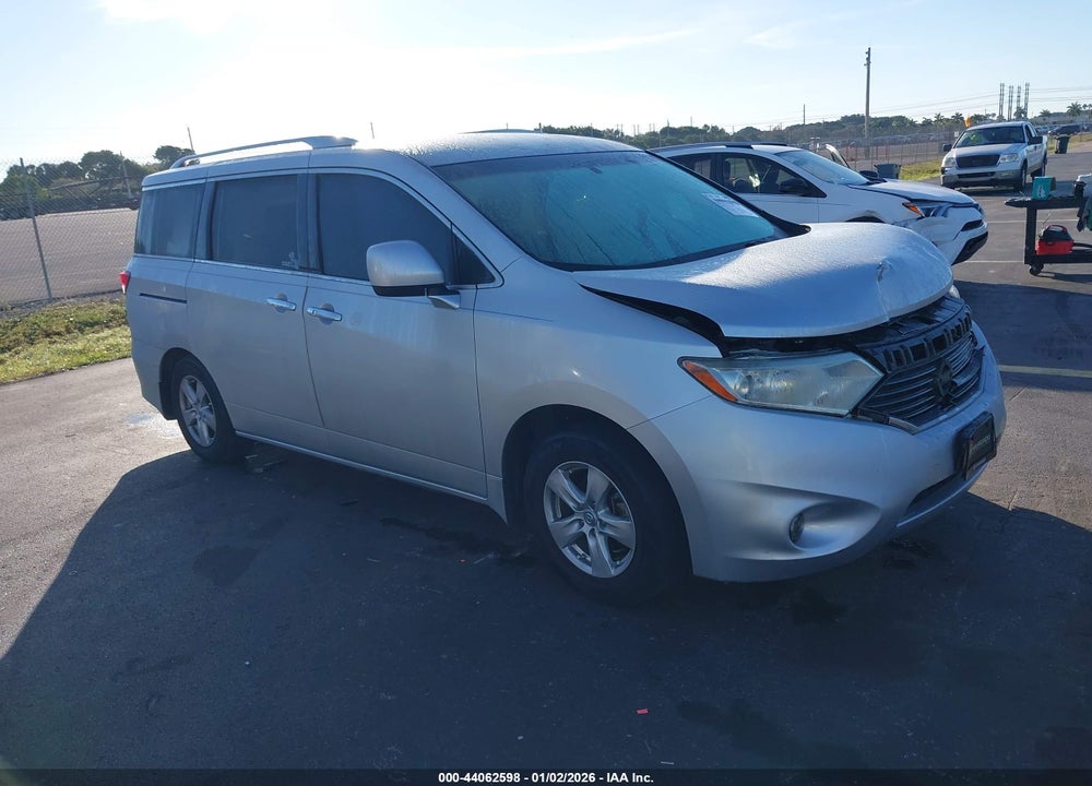 2011 NISSAN QUEST SV VIN: JN8AE2KP1B9005920