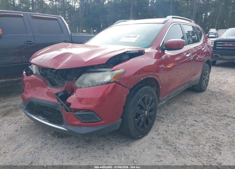 2016 NISSAN ROGUE S VIN: 5N1AT2MN9GC884280