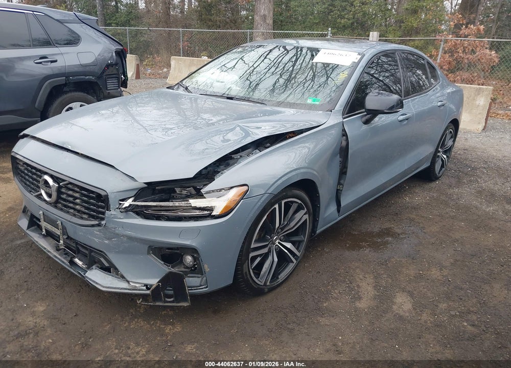 2022 VOLVO S60 B5 R-DESIGN VIN: 7JRL12TM8NG162320