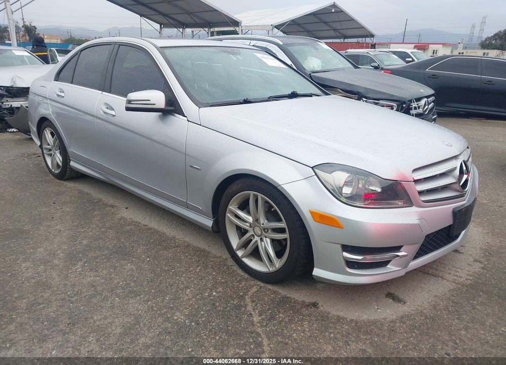 2012 MERCEDES-BENZ C 250 SPORT VIN: WDDGF4HB4CR221021