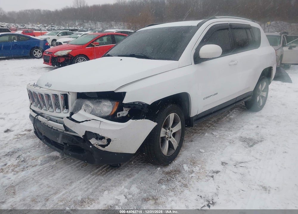 2017 JEEP COMPASS HIGH ALTITUDE FWD VIN: 1C4NJCEB9HD211975