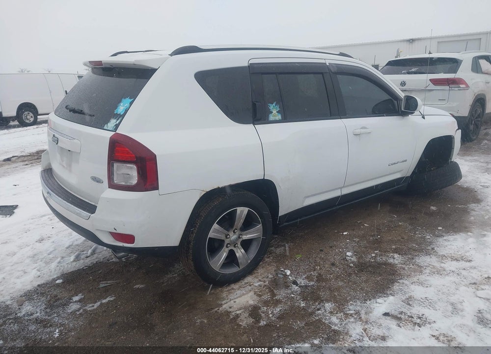 2017 JEEP COMPASS HIGH ALTITUDE FWD VIN: 1C4NJCEB9HD211975
