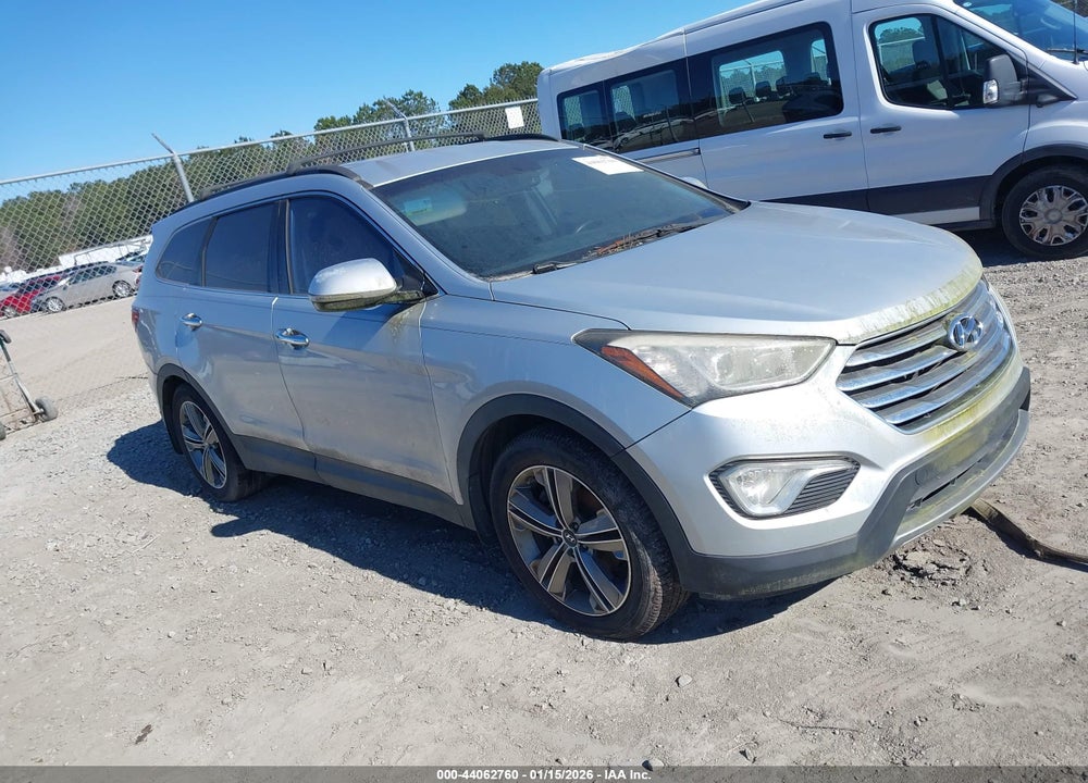 2014 HYUNDAI SANTA FE GLS VIN: KM8SN4HF8EU073977