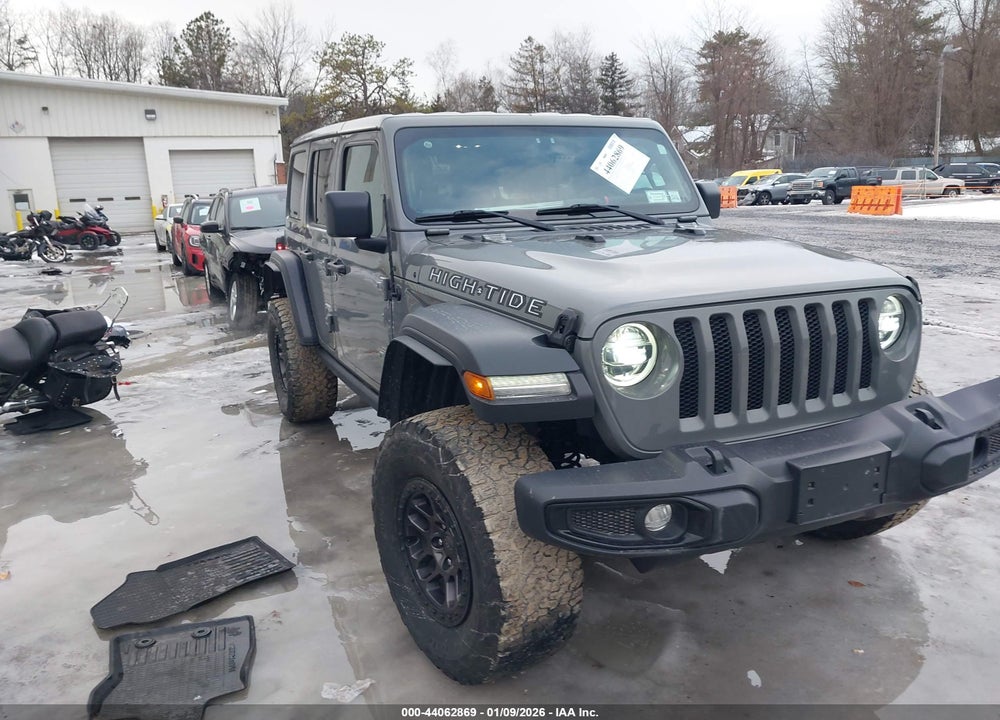 2022 JEEP WRANGLER UNLIMITED HIGH TIDE 4X4 VIN: 1C4HJXDG1NW252764